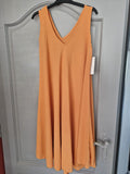 Orange dress