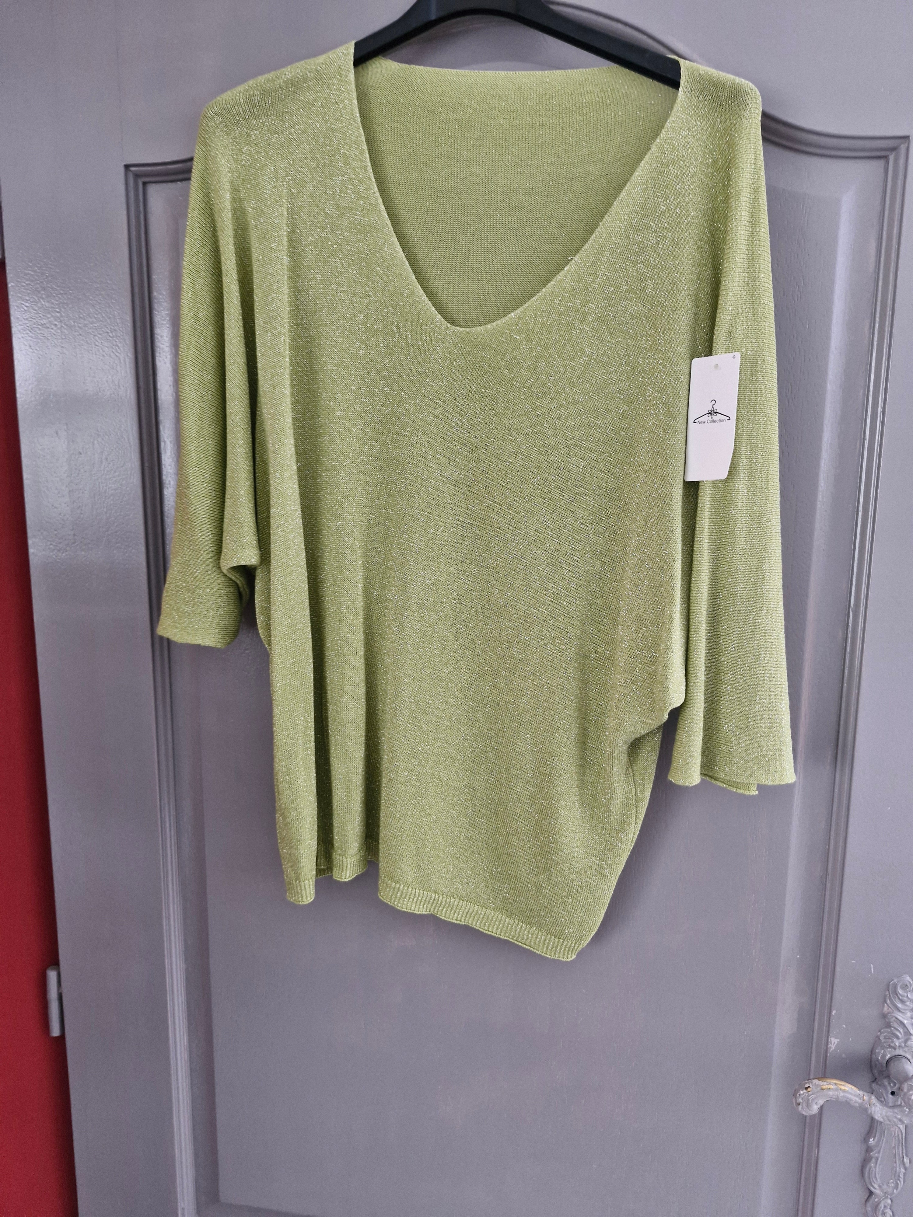 Shirt met driekwart mouw